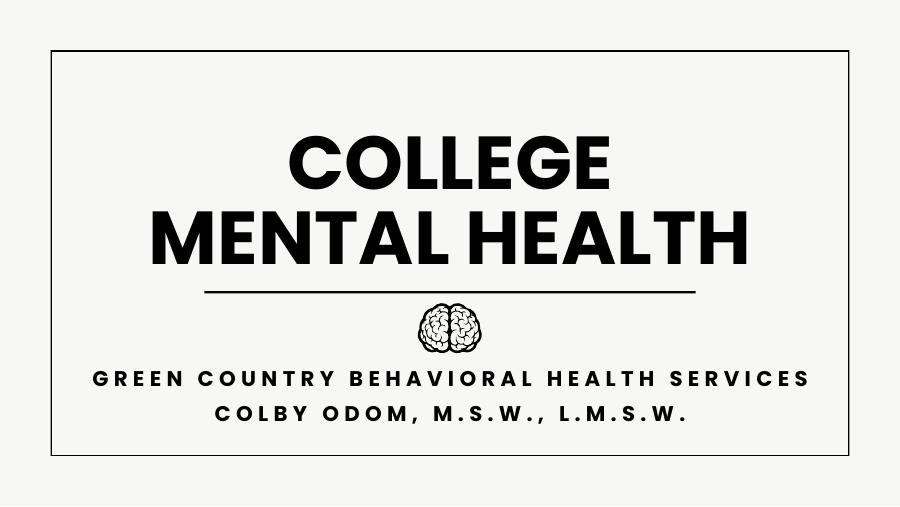 College Mental Health presentation cover
