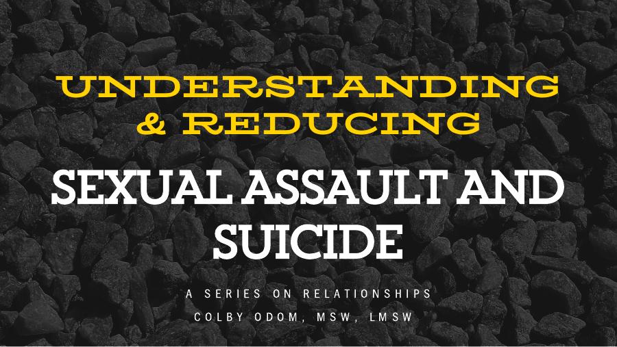 Understanding and Reducing Sexual Assault and Suicide presentation cover